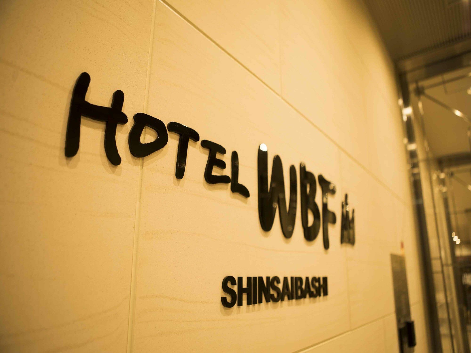 אוסקה Hotel Wbf Shinsaibashi מראה חיצוני תמונה
