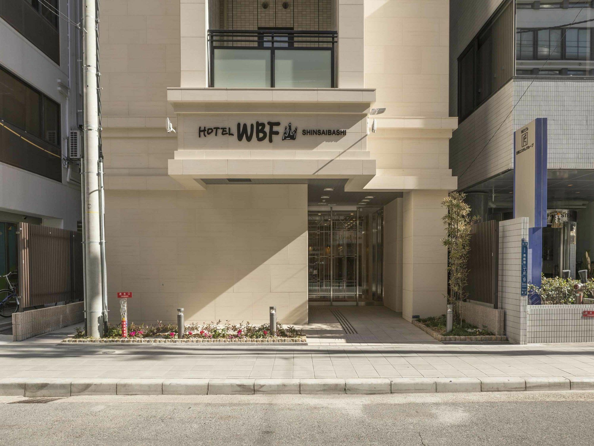 אוסקה Hotel Wbf Shinsaibashi מראה חיצוני תמונה
